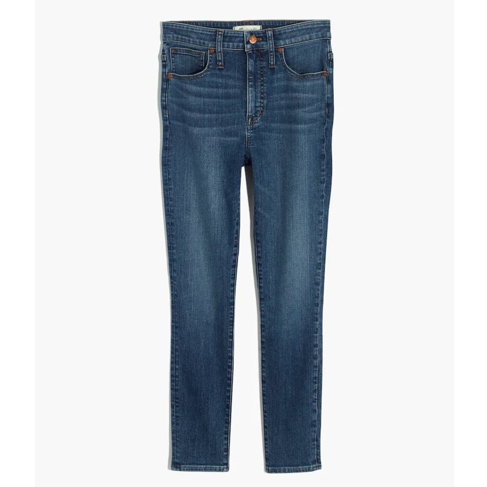 🆕 NWT~MADEWELL Curvy High-Rise Skinny Crop Jeans~34P